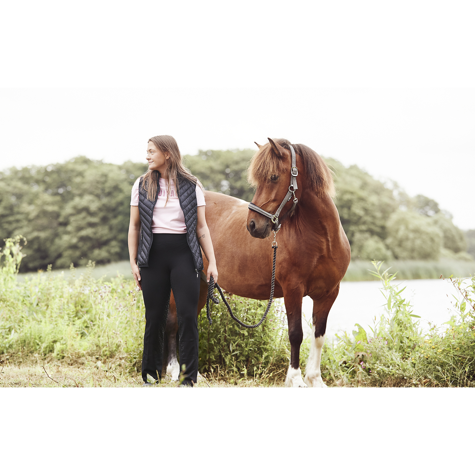 Equipage Hayden Jodhpur-Reitleggings Schwarz - 2