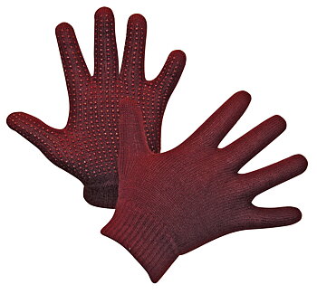 Covalliero Riding glove Magic Grippy for children, bordeaux