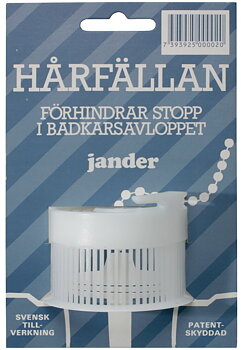 Hair trap / strainer for bathtub