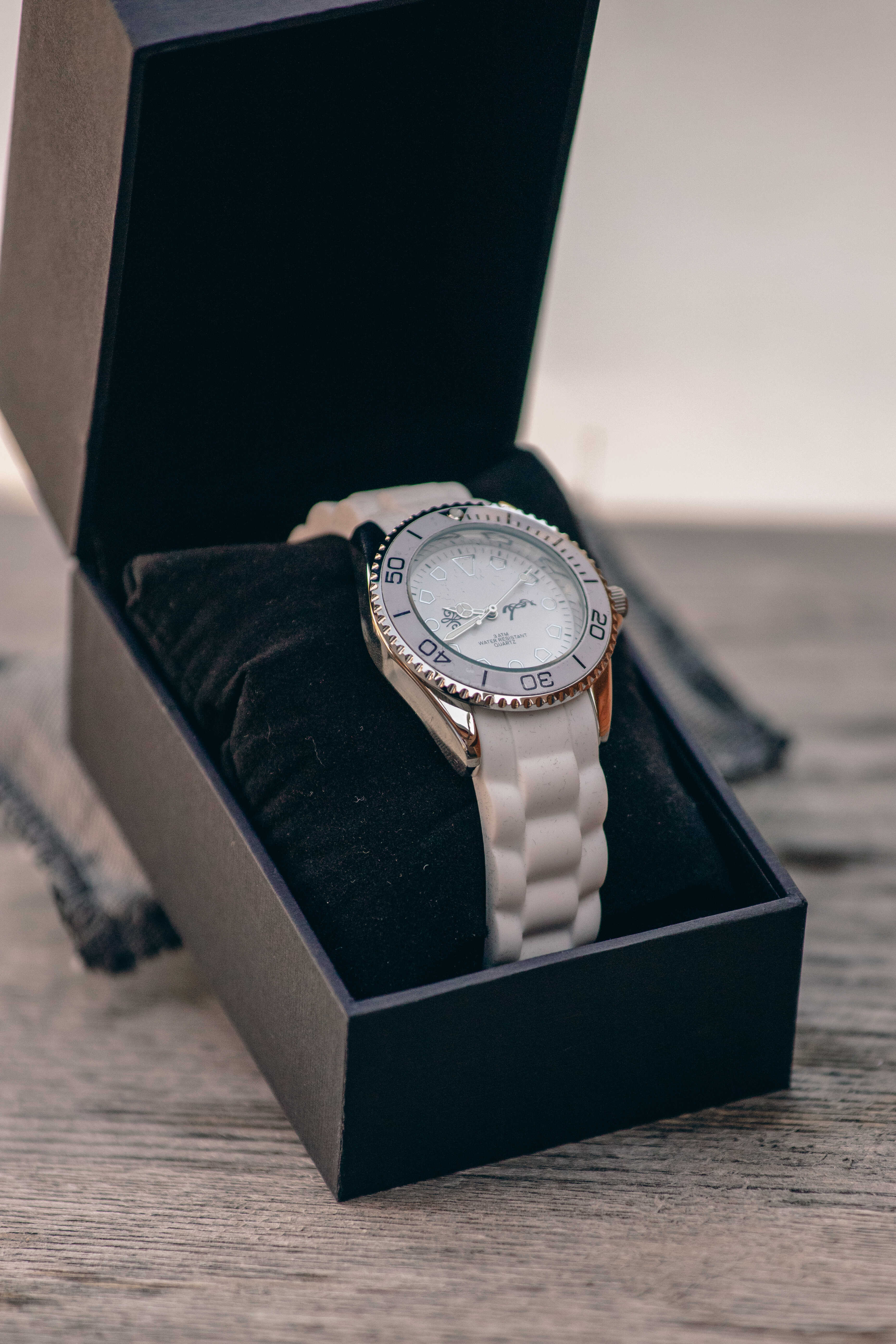 Penelope Sara Damklocka Vit/Silver - 3
