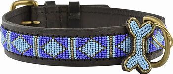Kampuni Handmade Dog Collar Rafiki - Blue