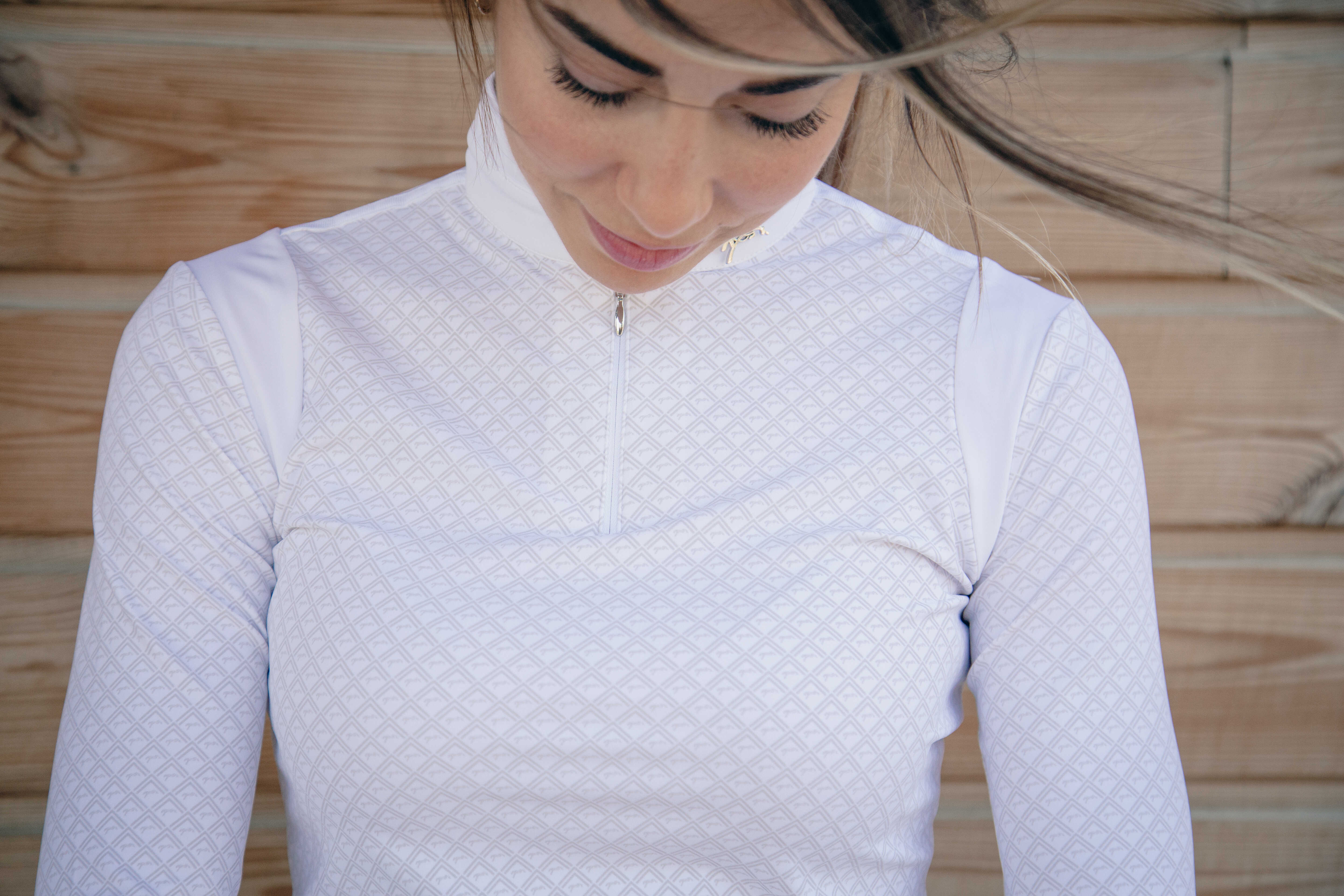 Penelope Seville Long-Sleeved Competition Top White - 5