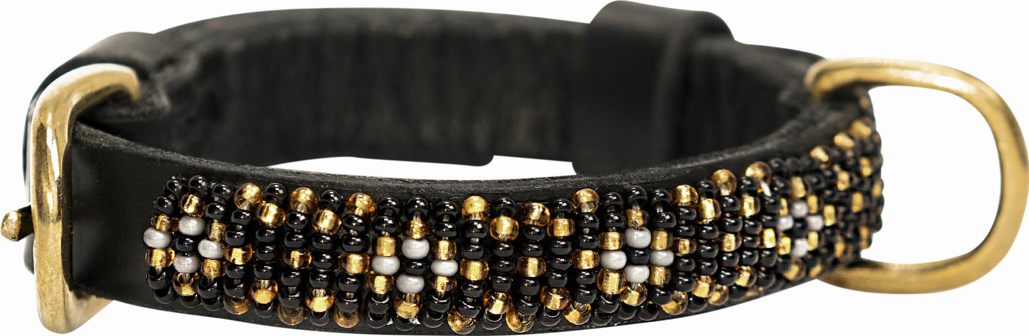 Kampuni Handgjort Hundhalsband Micro Faraja - Grå (Micro)