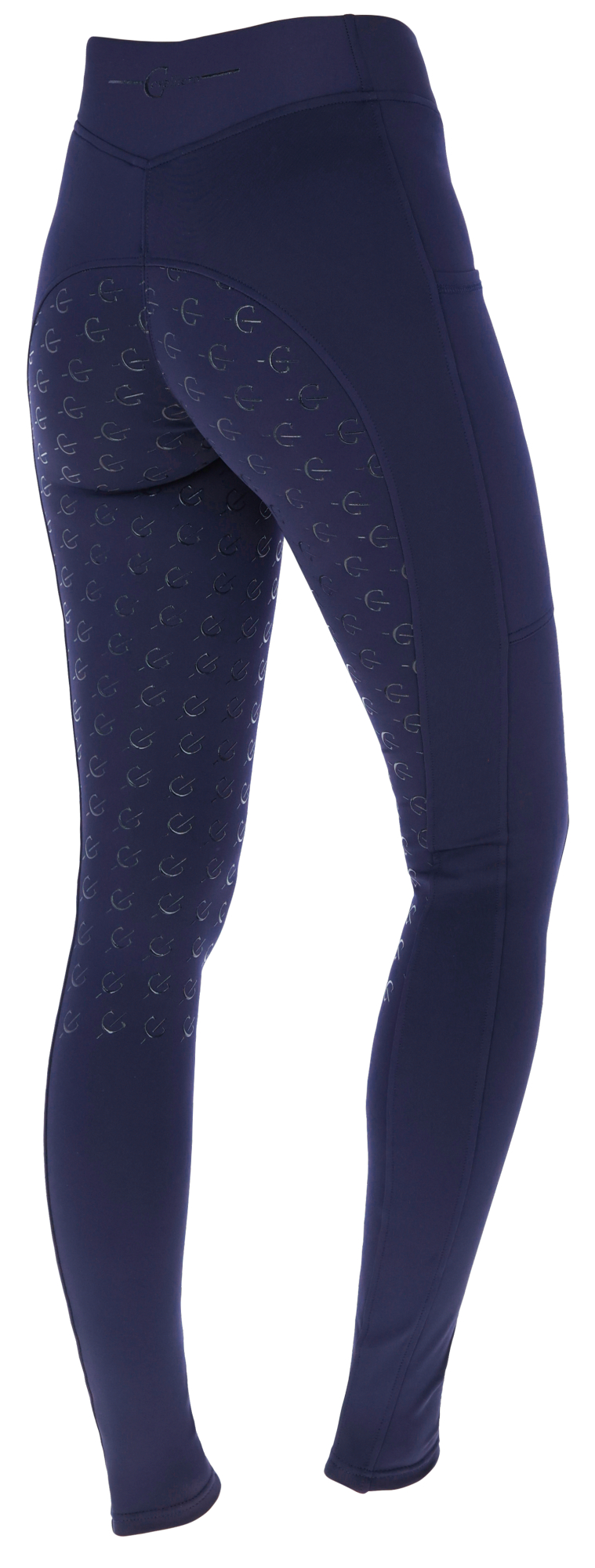Covalliero Ridtights ClassicStar Dam, marinblå - 4
