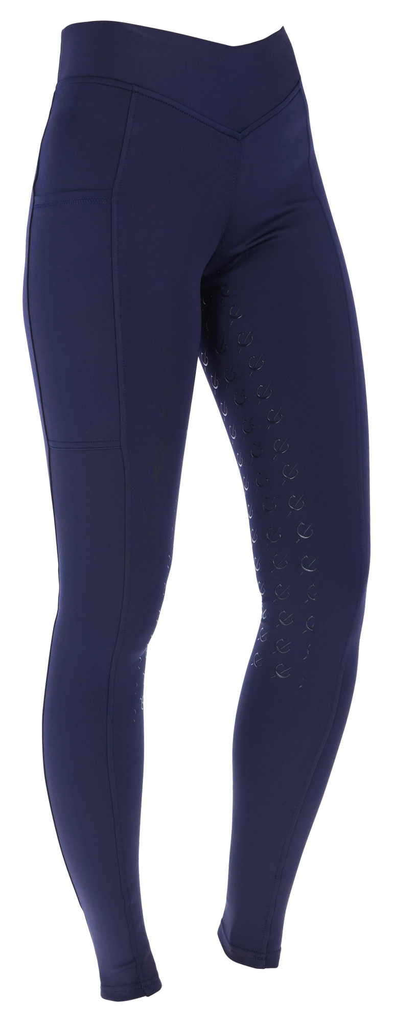 Covalliero Ridtights ClassicStar Dam, marinblå - 2