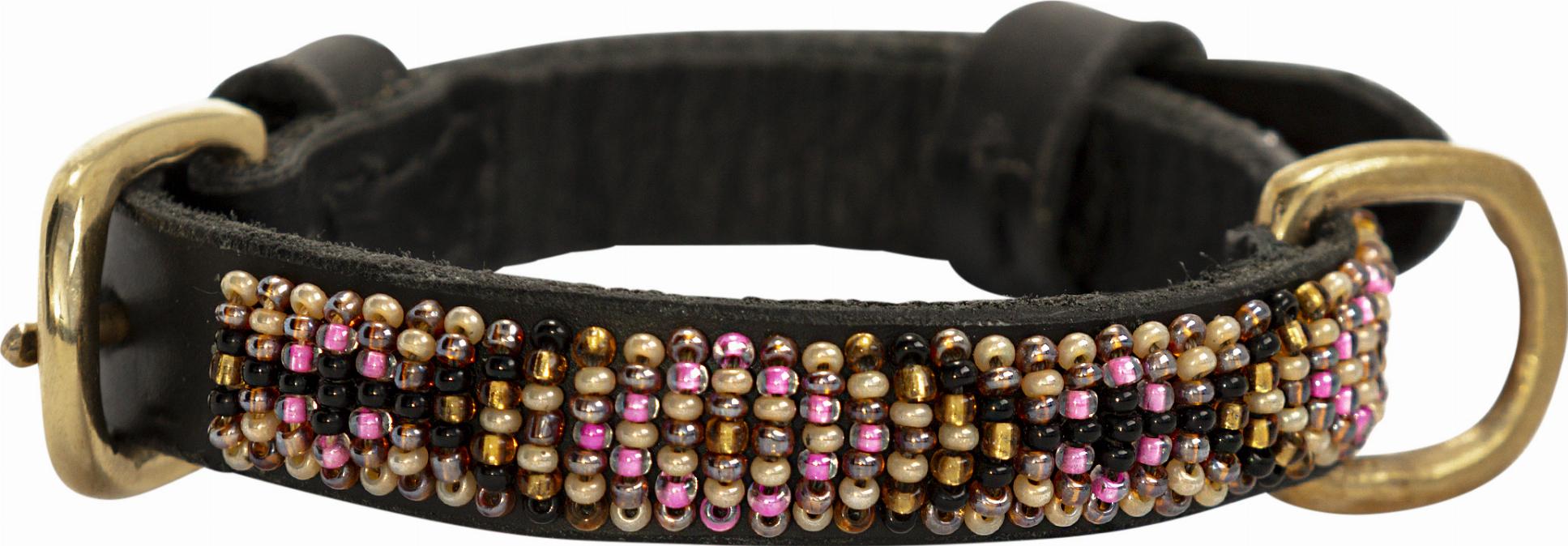 Kampuni Handgjort Hundhalsband Micro Ombima - Rosa (Micro Long)