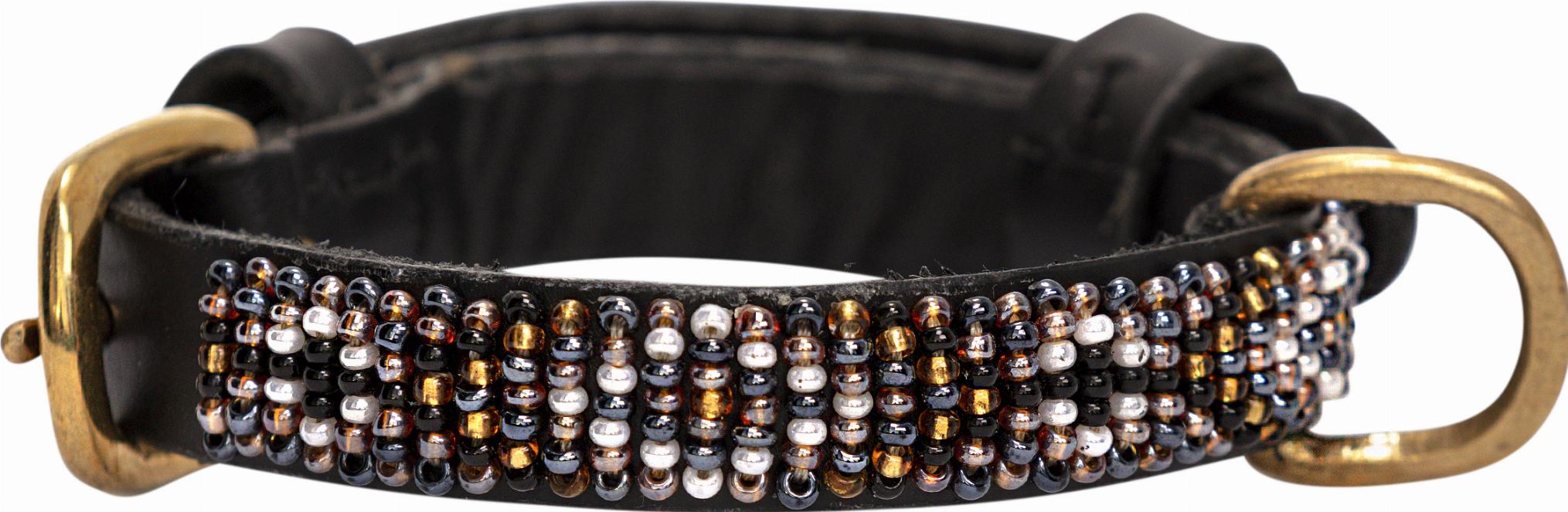 Kampuni Handgjort Hundhalsband Micro Ombima - Svart (Micro)