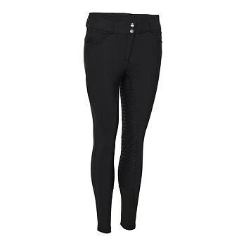 Equipage Janet Ratsastushousut Kokopaikkaiset Softshell Musta, 42