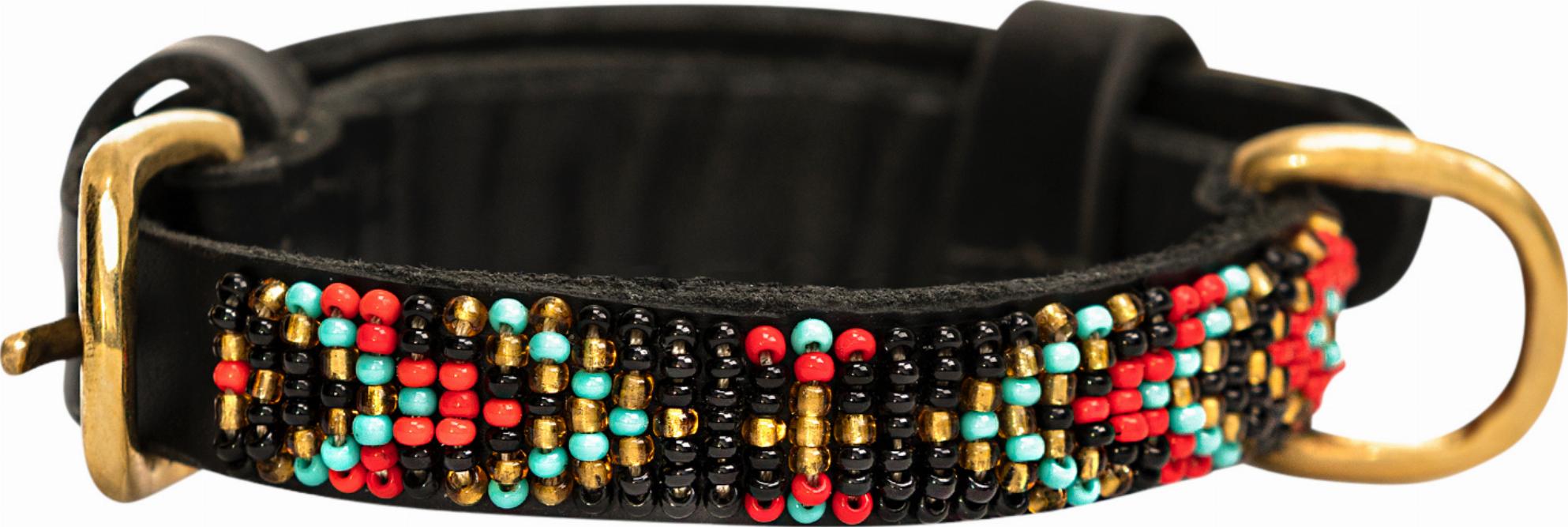 Kampuni Handgjort Hundhalsband Micro Terese - Röd (Micro)