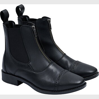 Farrow jodhpur boot, vegan leather , Black