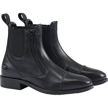 Equipage Hudson jodphur boot w. side zip Black