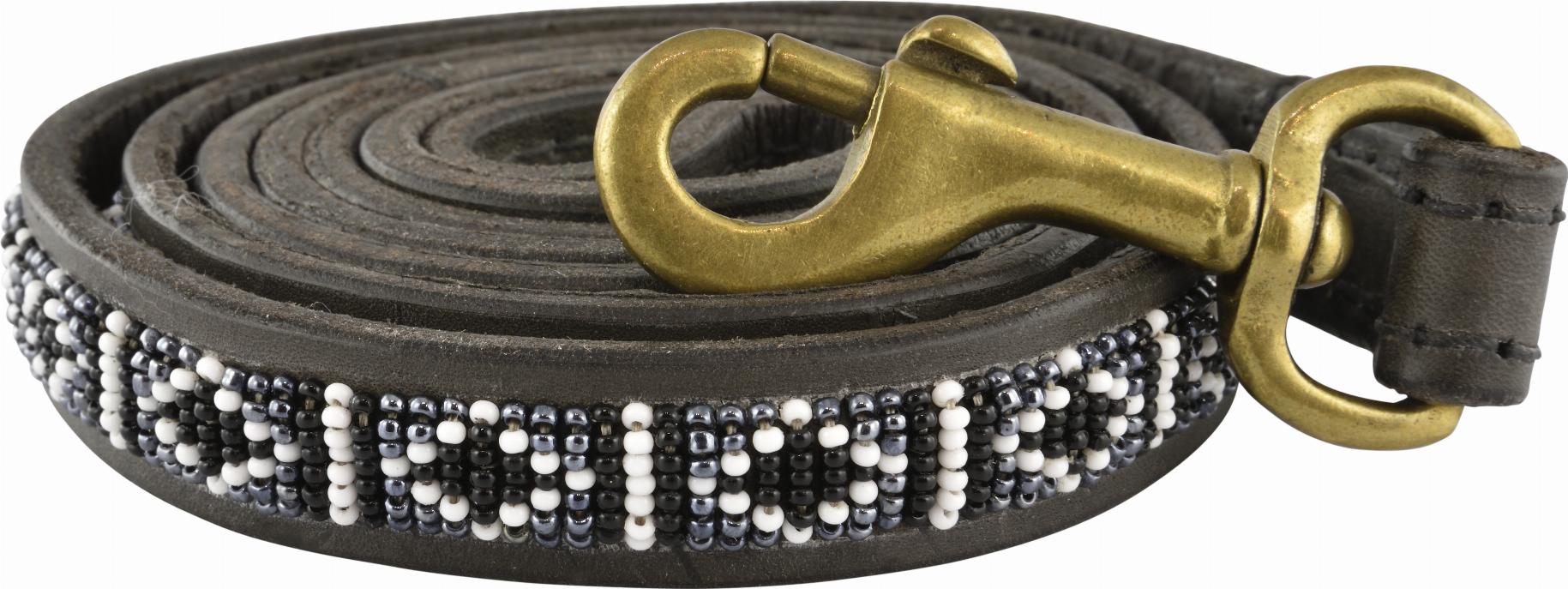 Kampuni Handgjort Hundkoppel Rafiki - Svart (L: 162 x 2,1 cm)