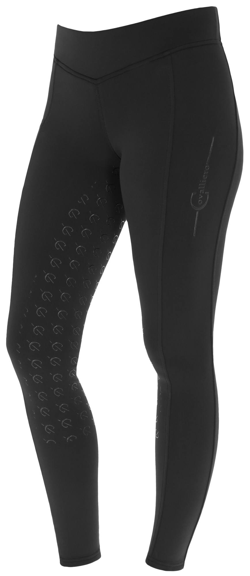 Covalliero Ridtights ClassicStar Dam, svart (32/34)