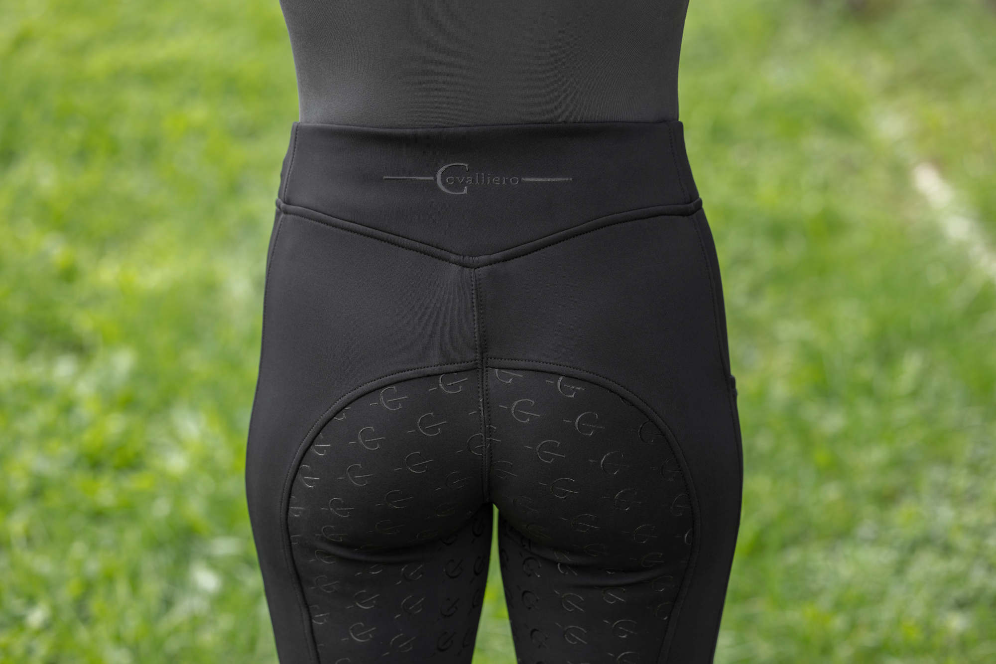 Covalliero Ridtights ClassicStar Dam, svart - 6