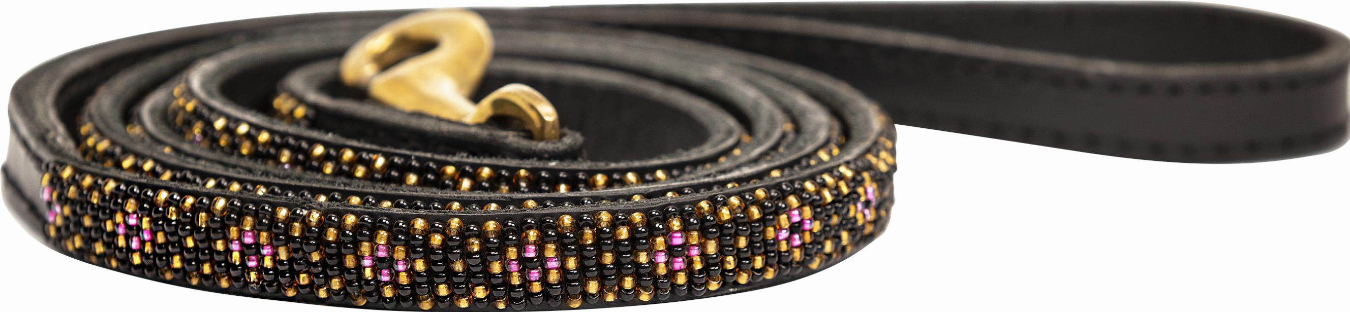 Kampuni Handgjort Hundkoppel Faraja - Rosa (Micro: 152 x 1,4 cm)