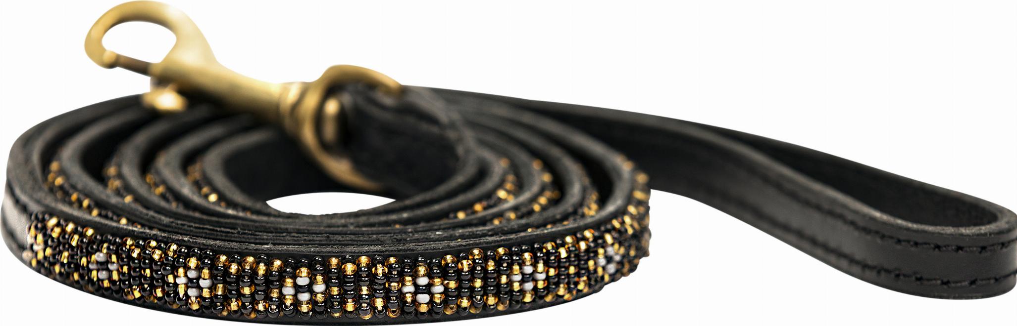 Kampuni Handgjort Hundkoppel Faraja - Grå (Micro: 152 x 1,4 cm)