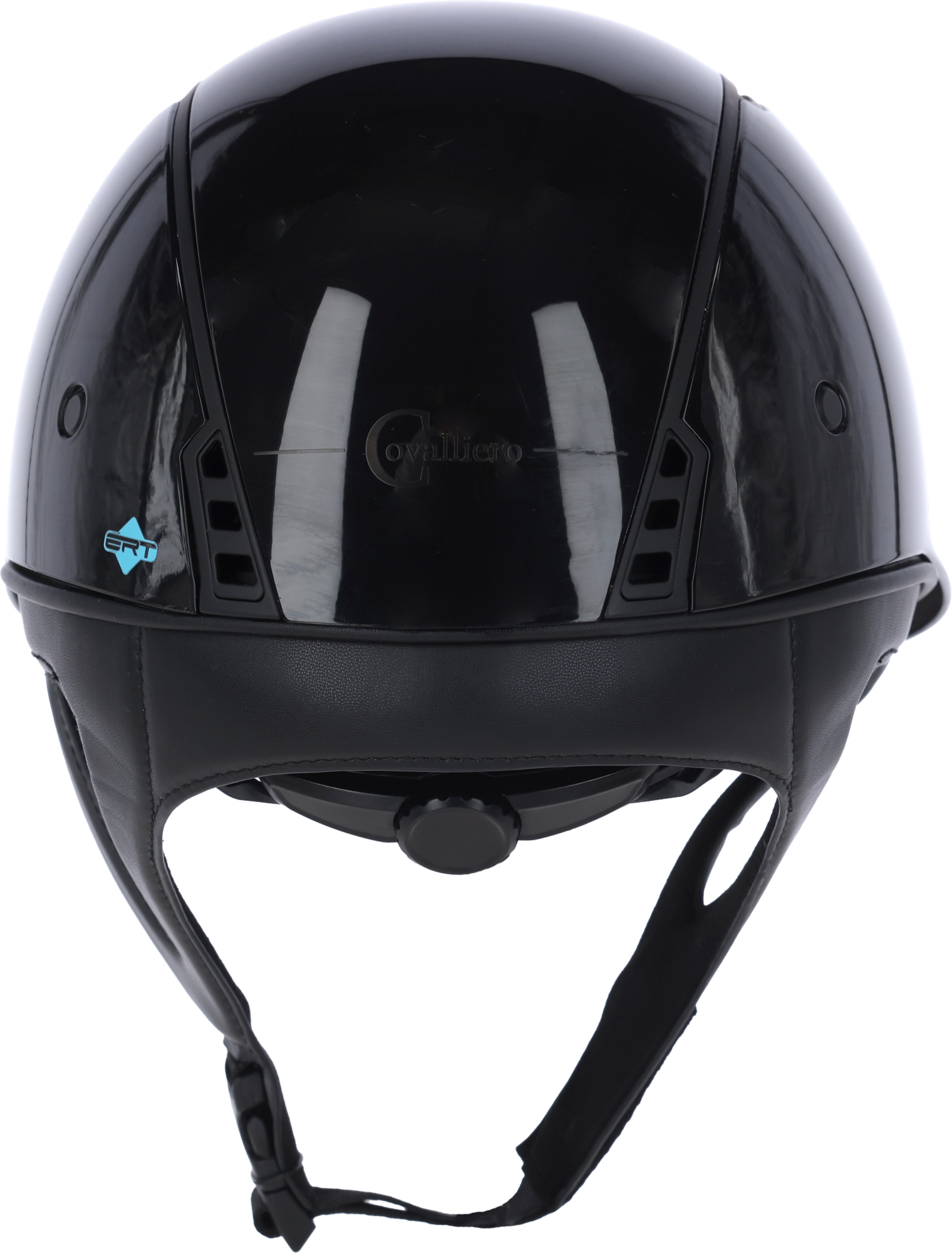 Covalliero Ridhjälm Eclipse Polo, lackerad svart - 5