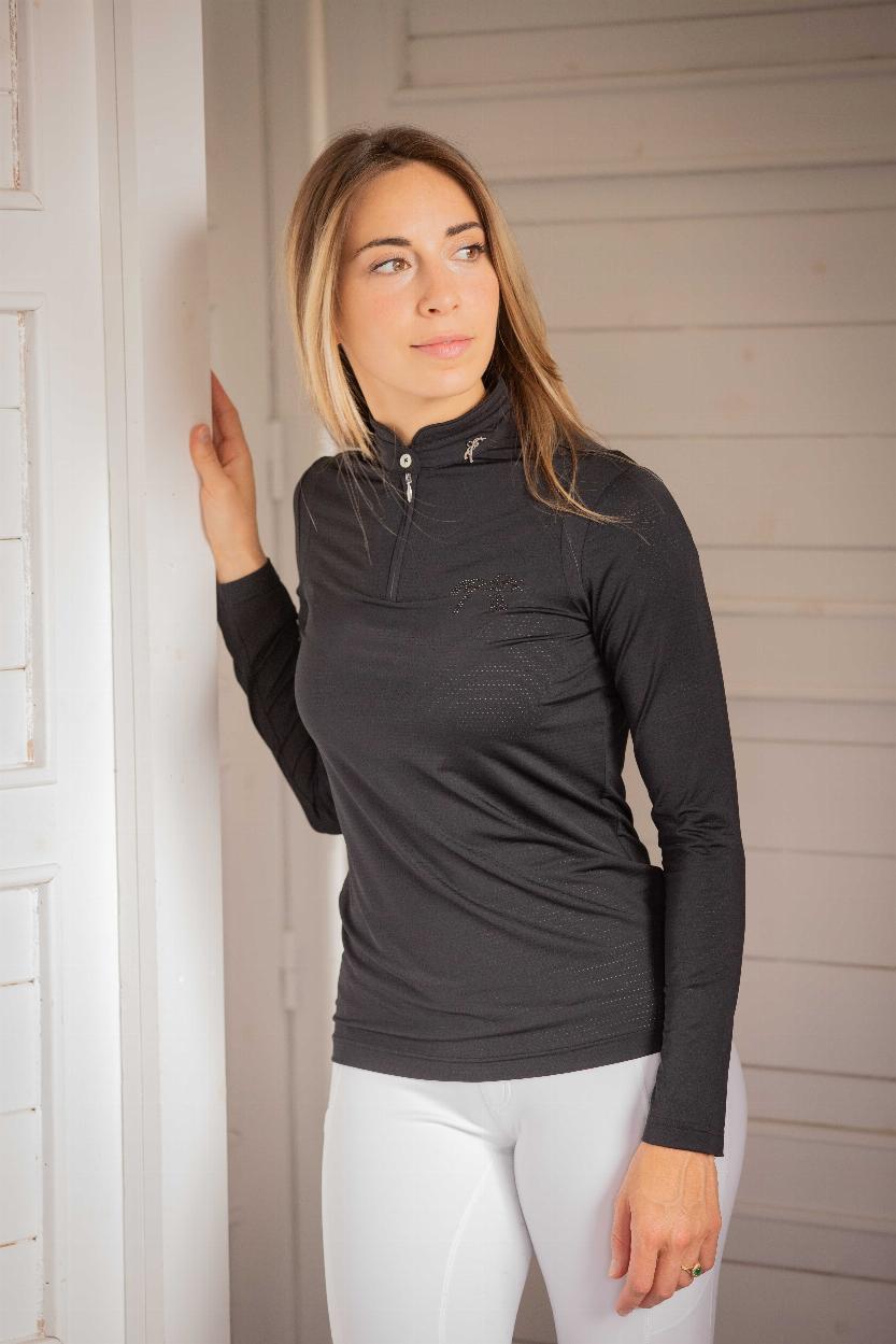 Penelope Techpy Polotröja Svart (XS)