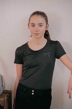 Penelope Tecty T-Shirt Dark grey 12-14 years