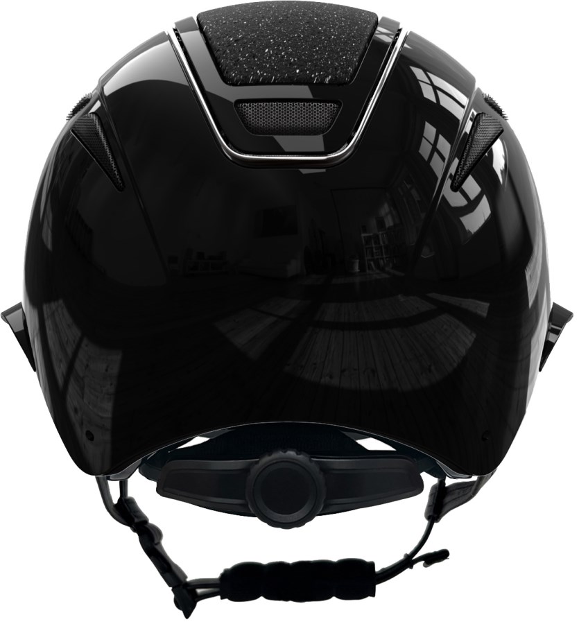 Covalliero Ridhjälm Elite Polo, lackerad svart - 3