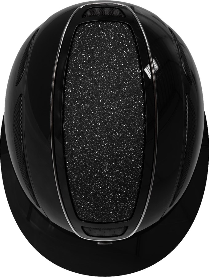 Covalliero Ridhjälm Elite Polo, lackerad svart - 4