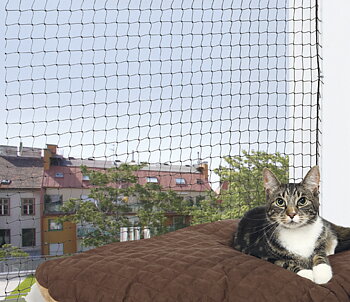 Trixie- Balcony net  Black - several sizes