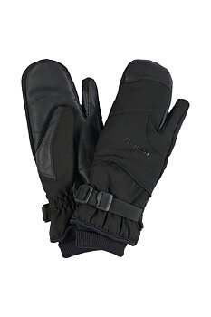 Equipage Lucinda 3-Finger Mittens Black, L