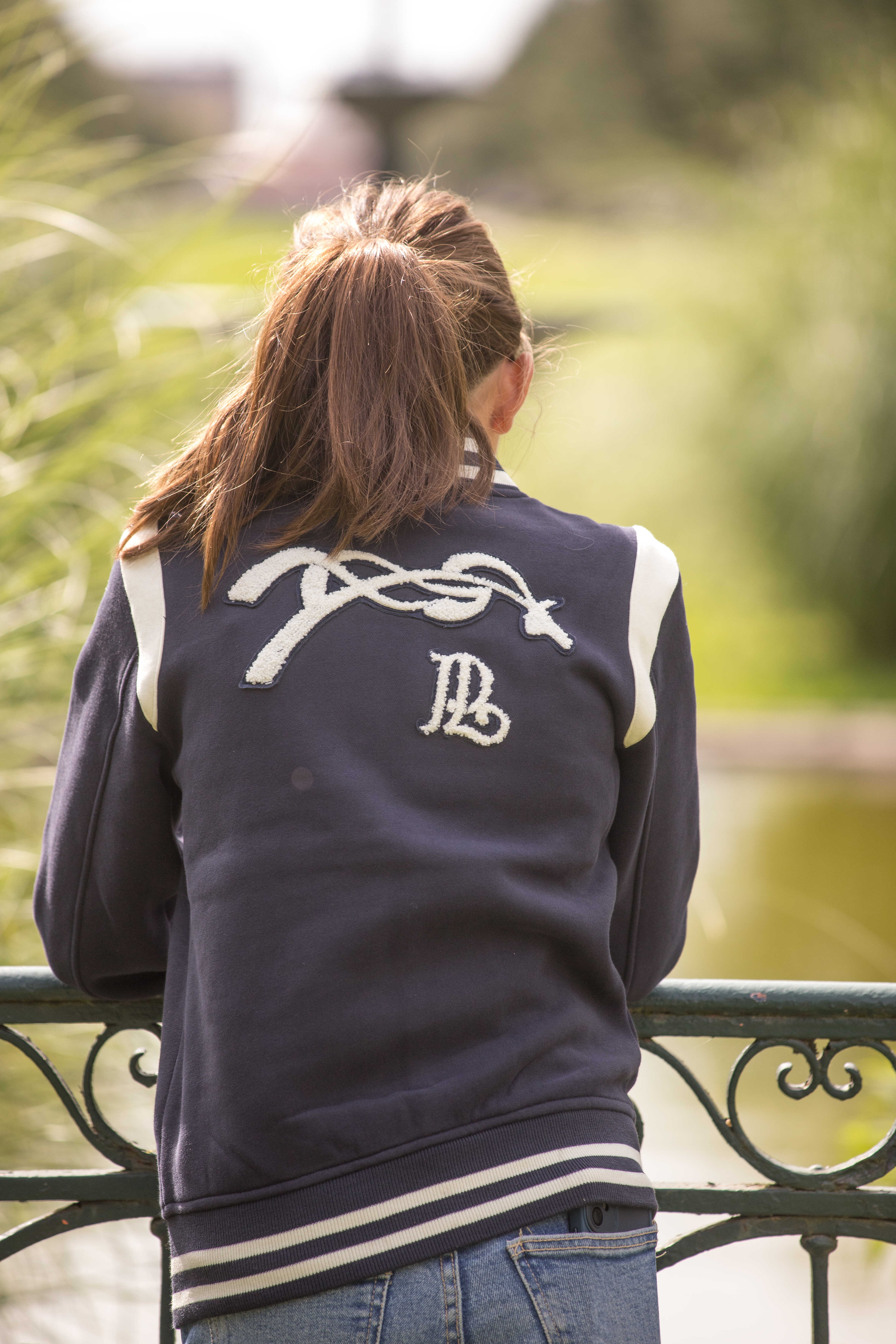 Pénélope University Jacket Navy/white 12-14 years - 5