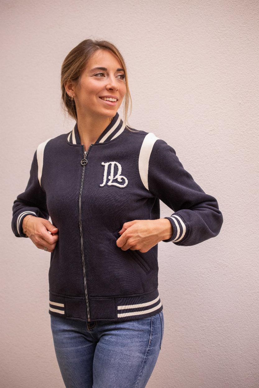 Penelope University Ridjacka Navy/Vit (XS)