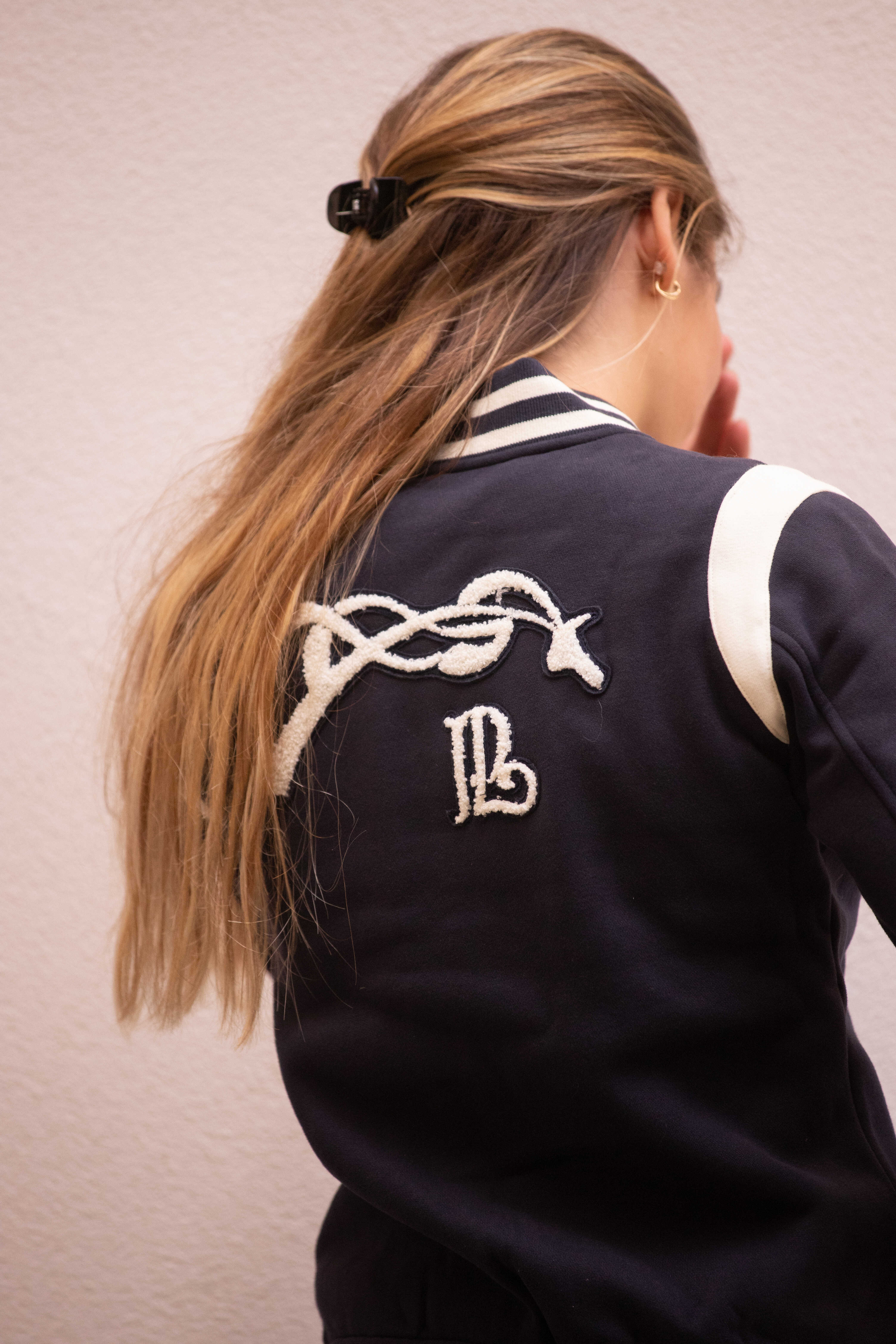 Pénélope University Jacket Navy/white - 6