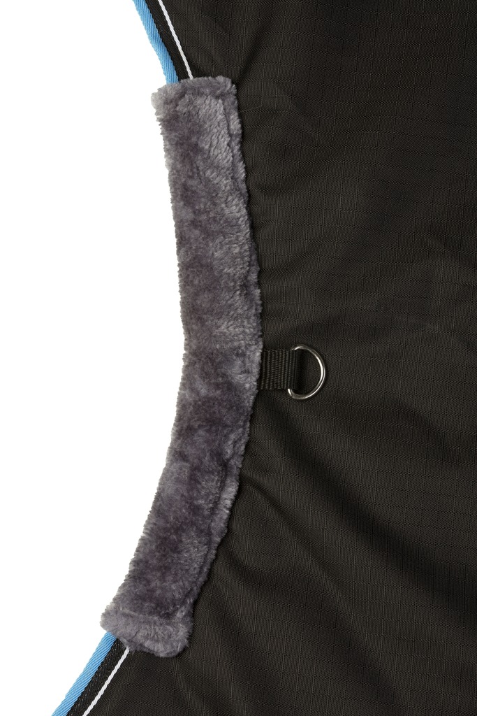 EQUITHEME Tyrex 600 D Turnout Täcke Navy/Grå 150 g - 5
