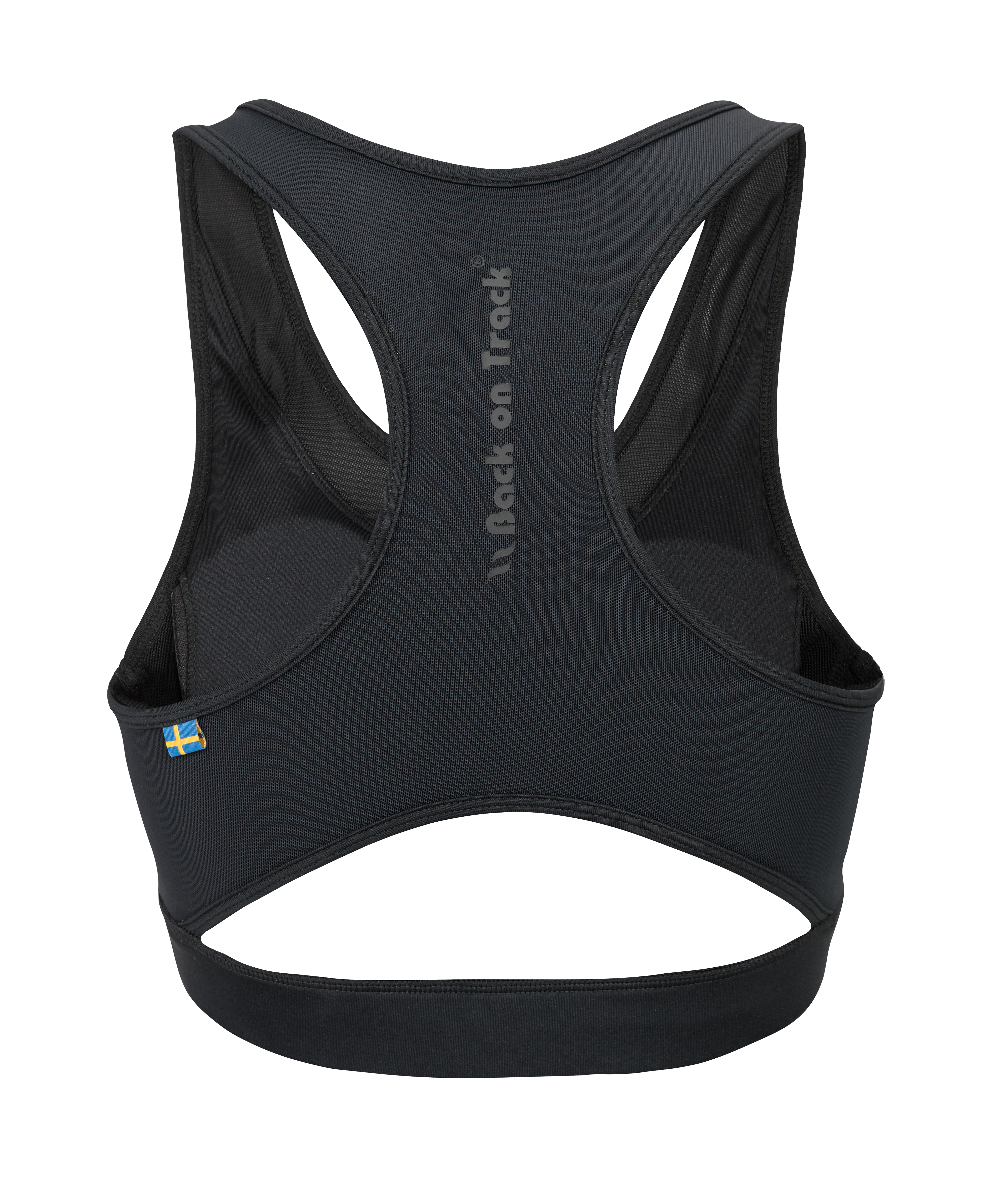 Back on Track Move Sport mesh bra Black - Black, XL