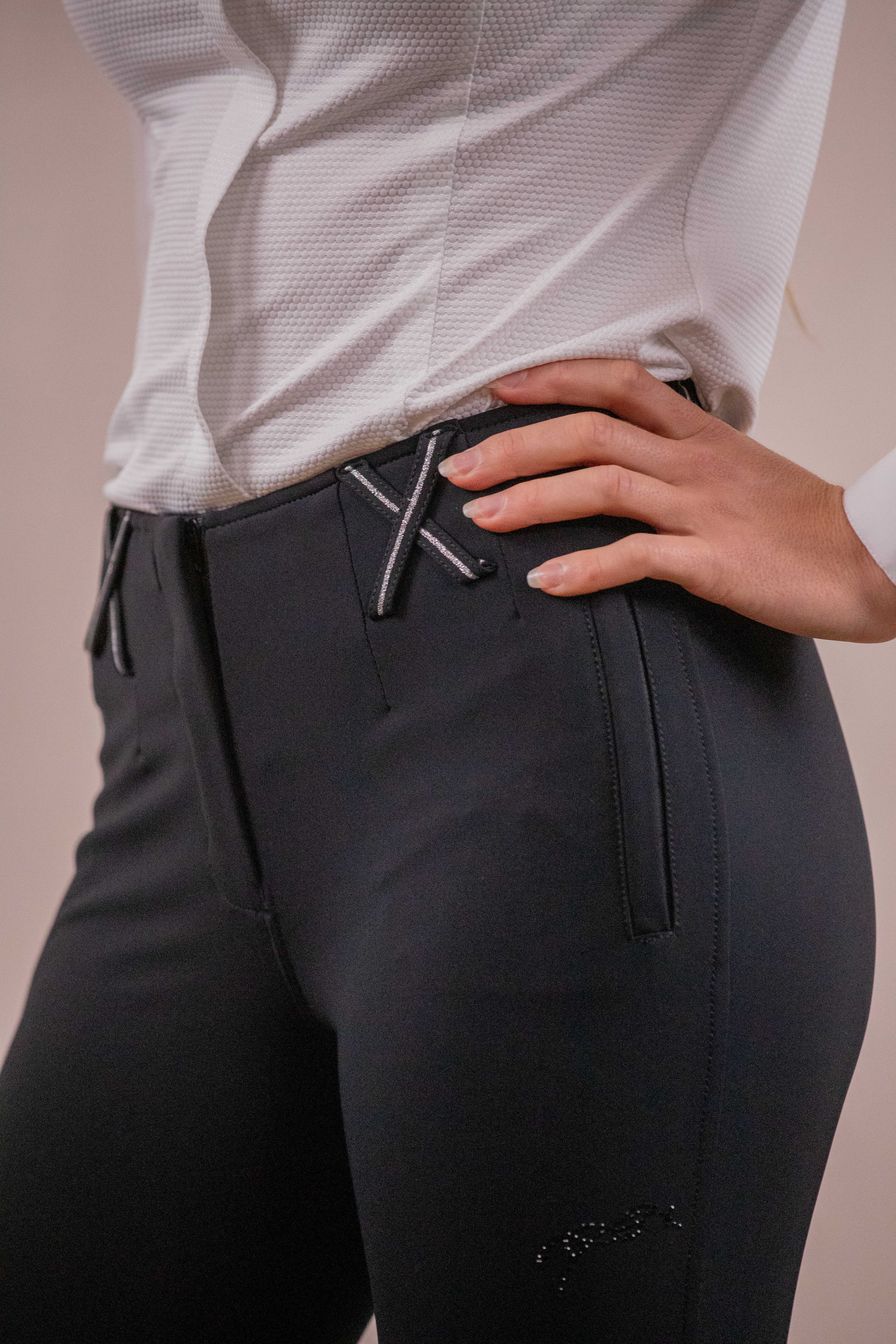 Pénélope Zuri Breeches Black - 3