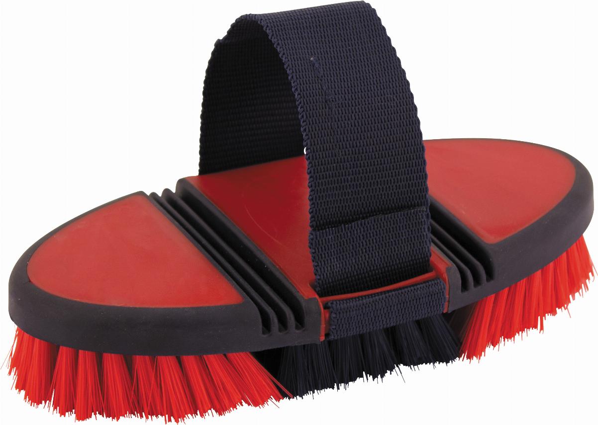 HorseGuard Softtouch Ryktborste - Röd