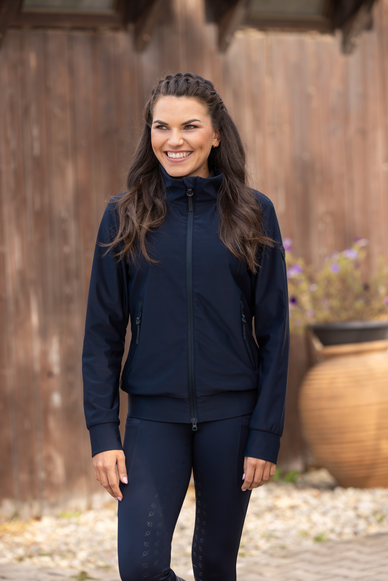 Covalliero Blouson Jacket Ladies, dark navy - 3