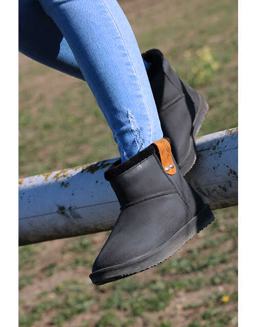 Penelope Fodrade Boots Svart - 2