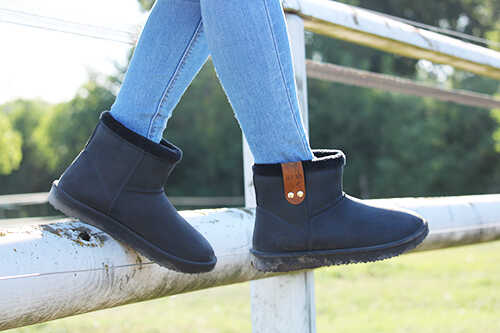 Penelope Fodrade Boots Svart - 3