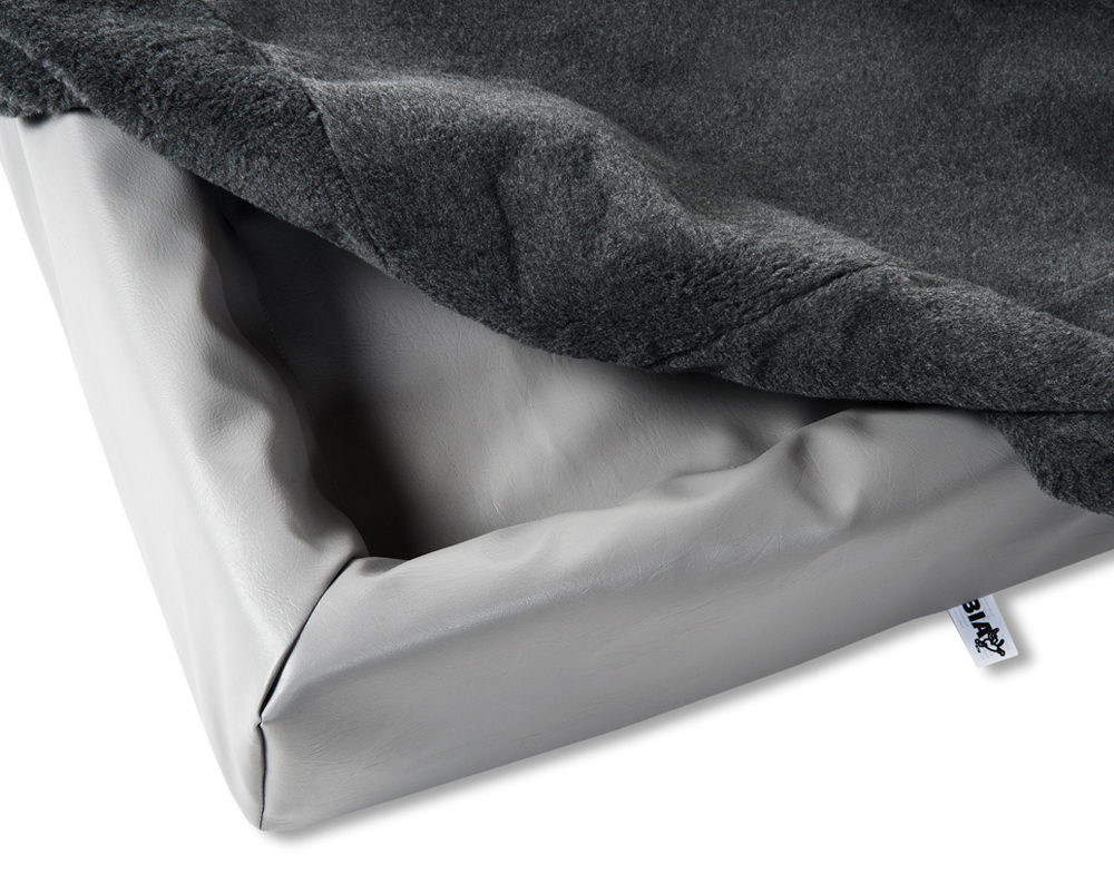 Bia Bed Pilé Cover -  Grey - 3