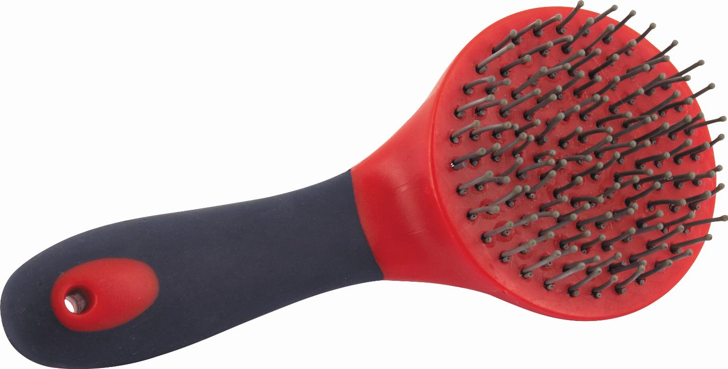 HorseGuard Softtouch Mane/Tail Brush - Red