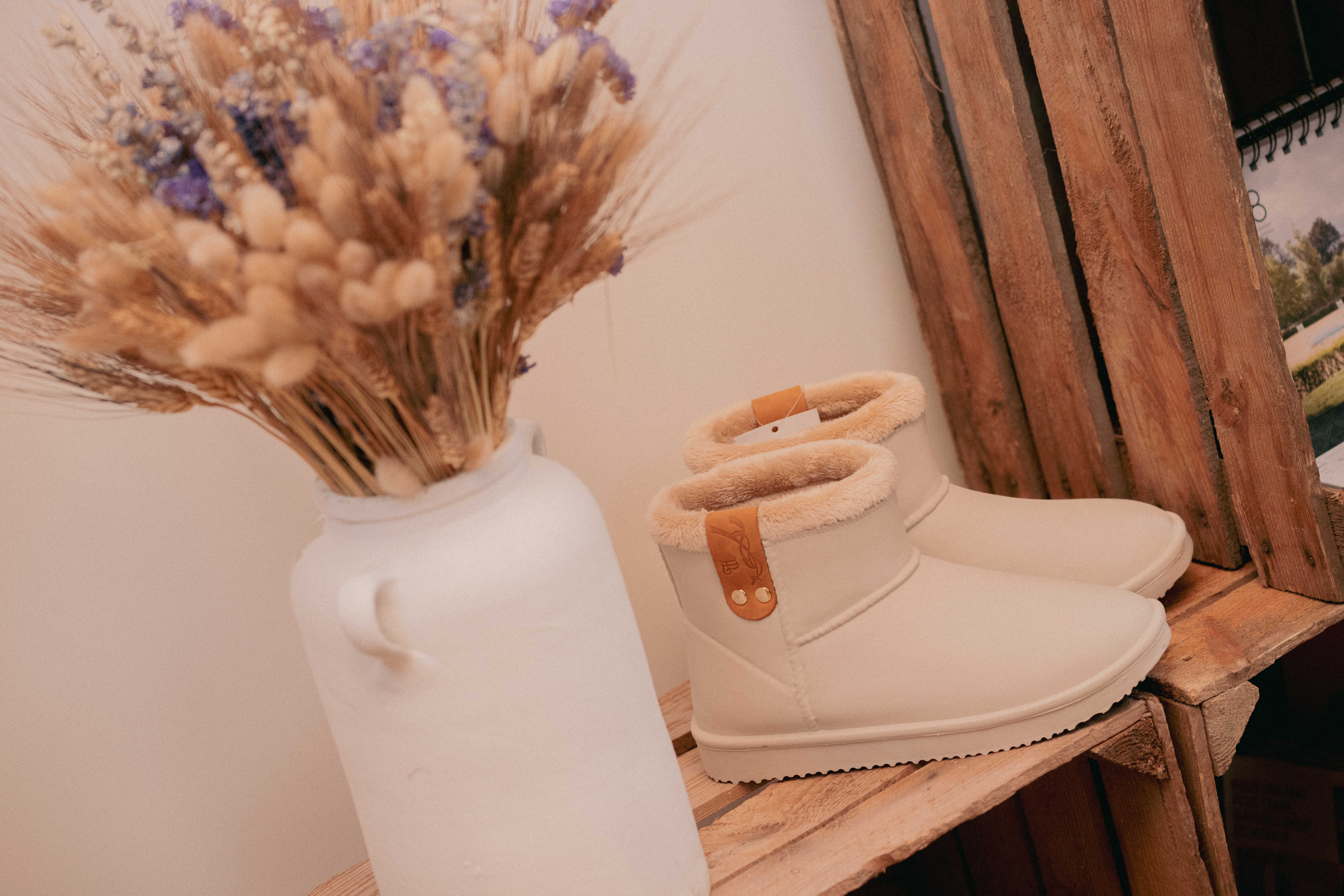 Penelope Vuorelliset Bootsit Light Grey - 2