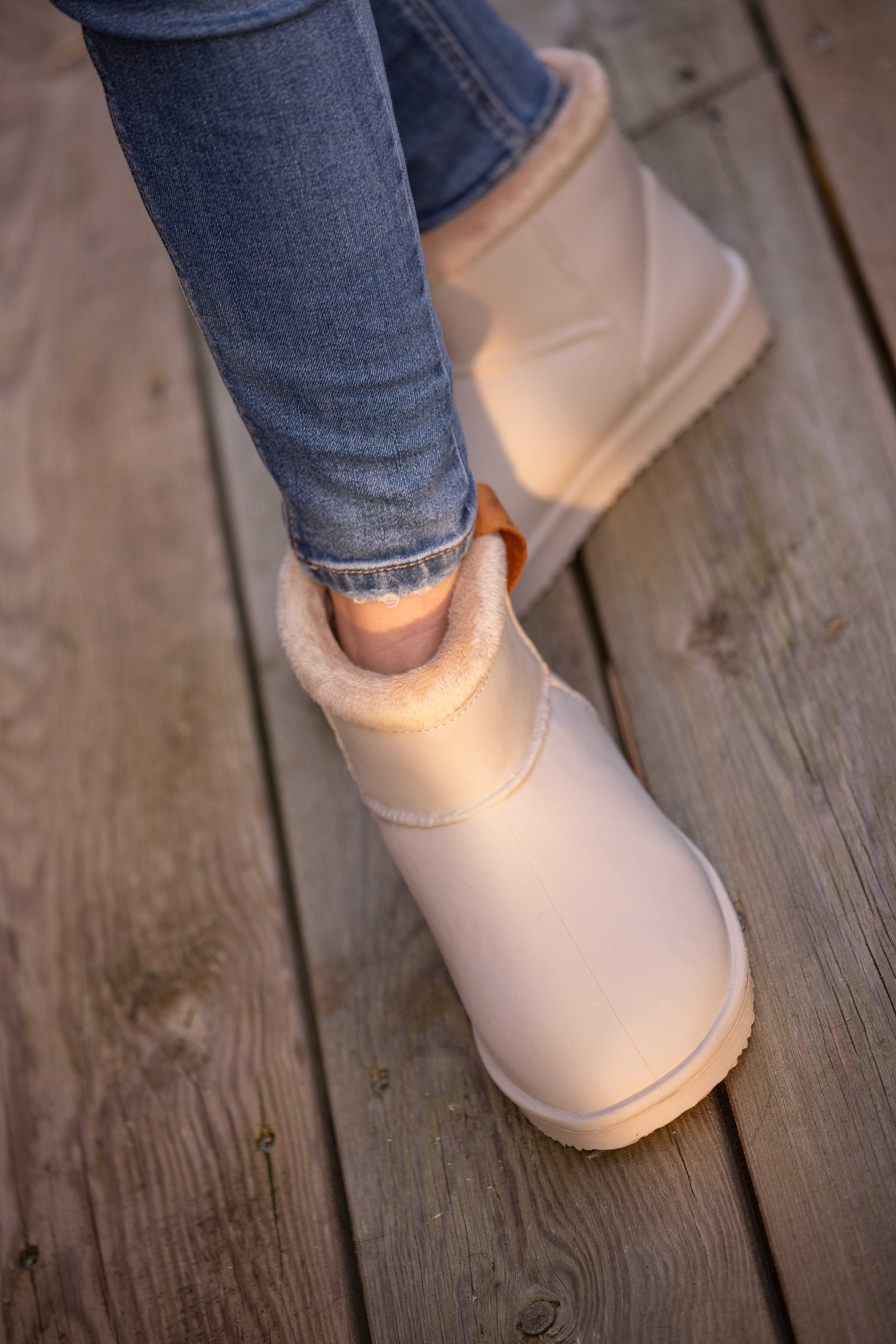Penelope Vuorelliset Bootsit Light Grey - 5