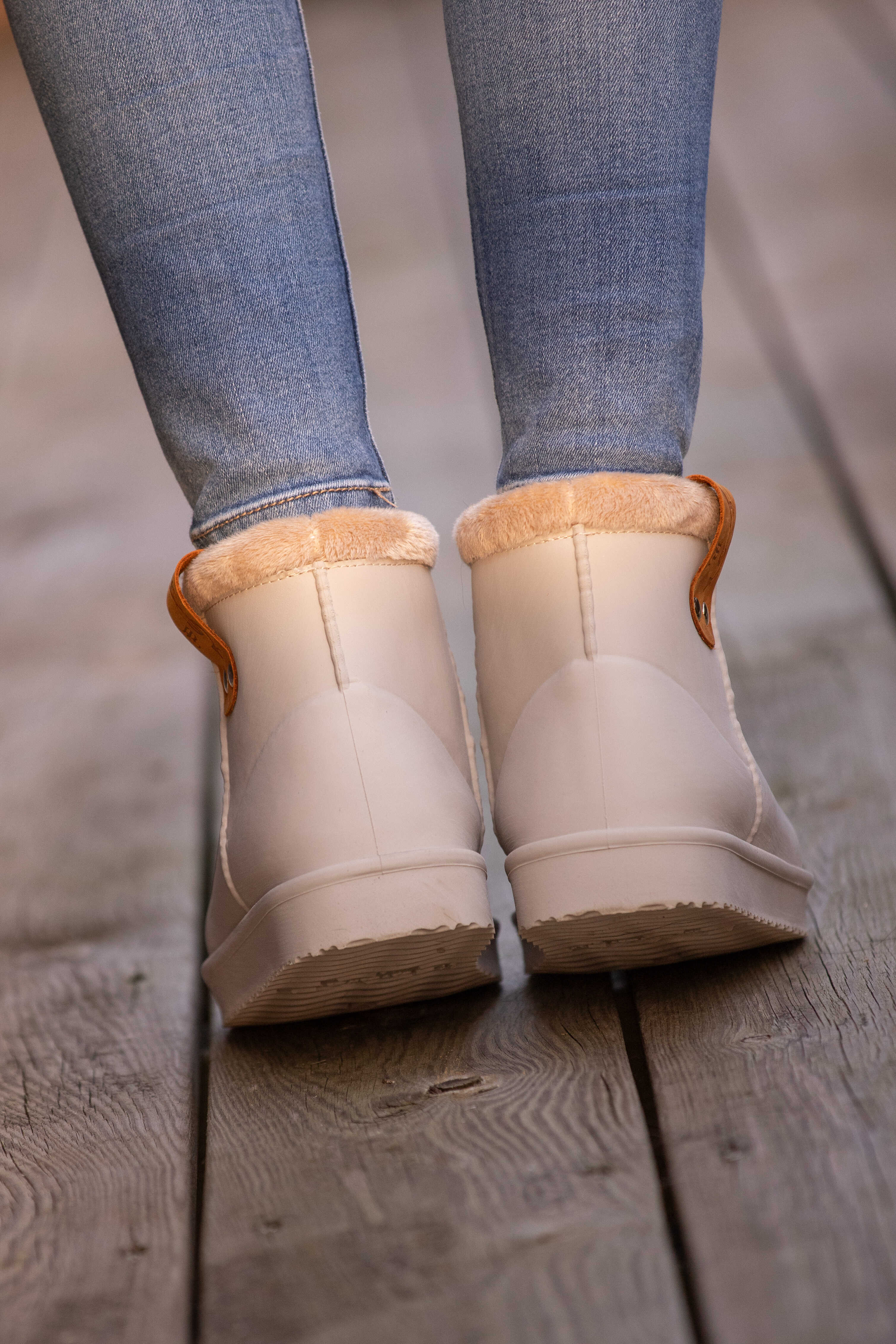 Penelope Vuorelliset Bootsit Light Grey - 7