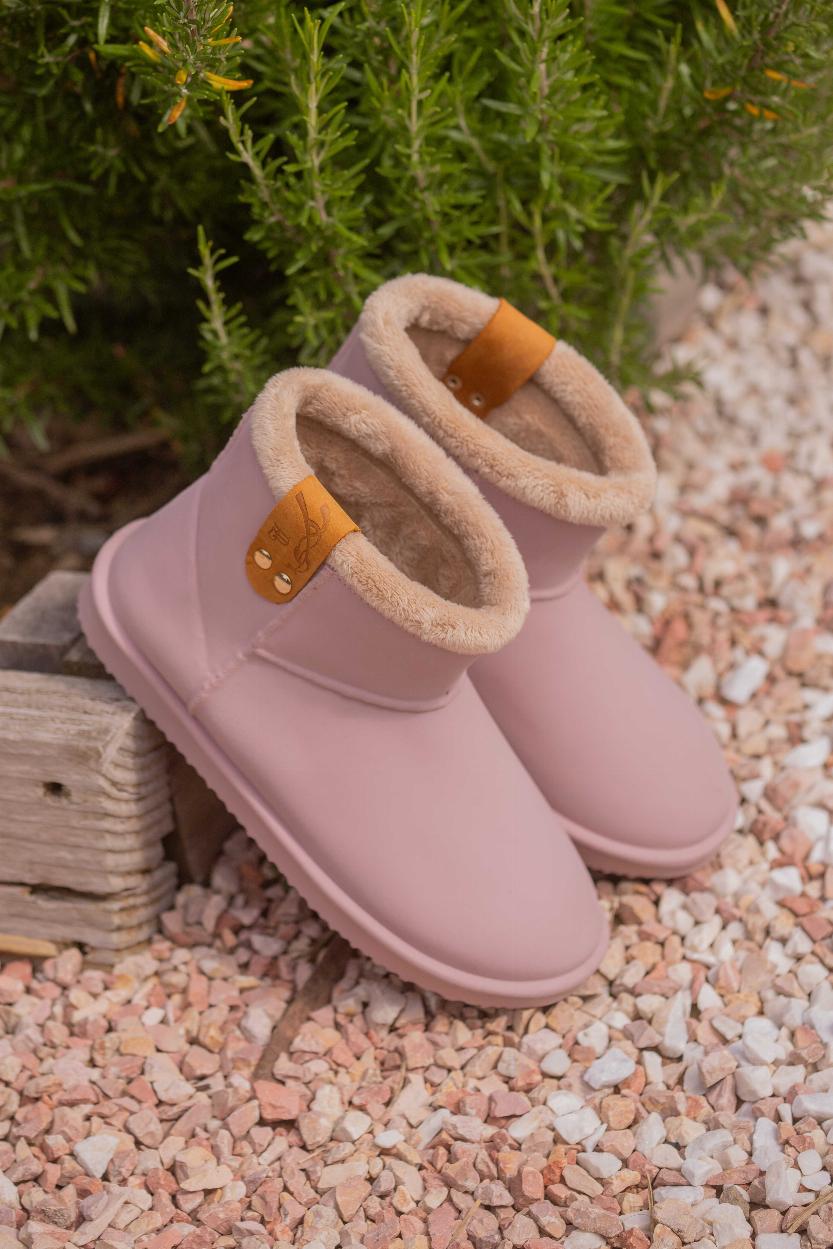Penelope Fodrade Boots Baby Pink (37)