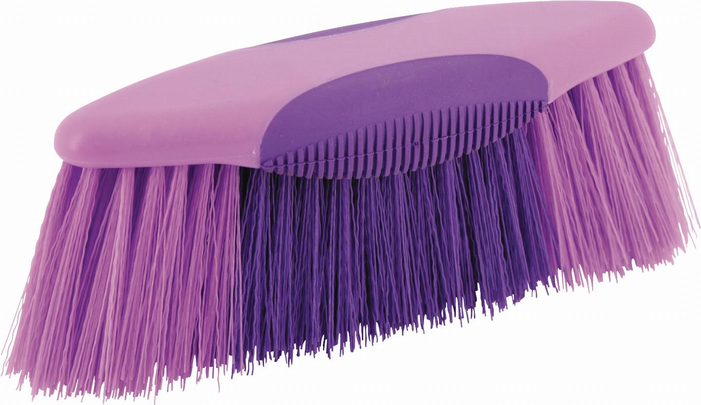 HorseGuard Softtouch Dandy Brush - Purple 20 cm Large