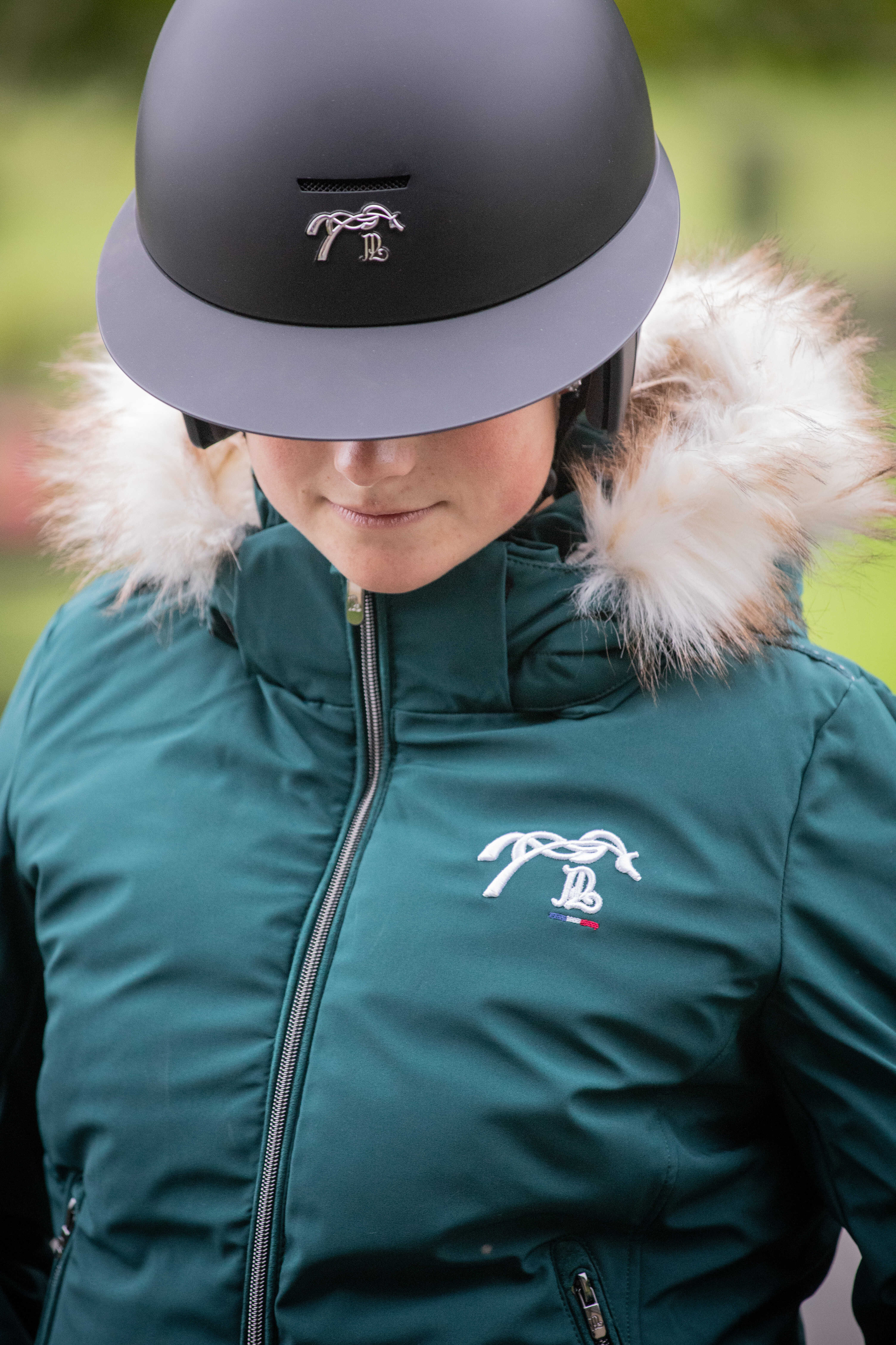Penelope Long Peak Ratsastuskypärä Matte Black - 3