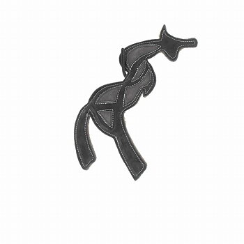 Pénélope Horse Toy Black/grey
