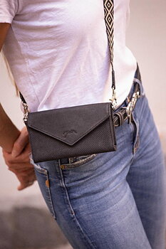 Pénélope Cell Phone Pocket Black