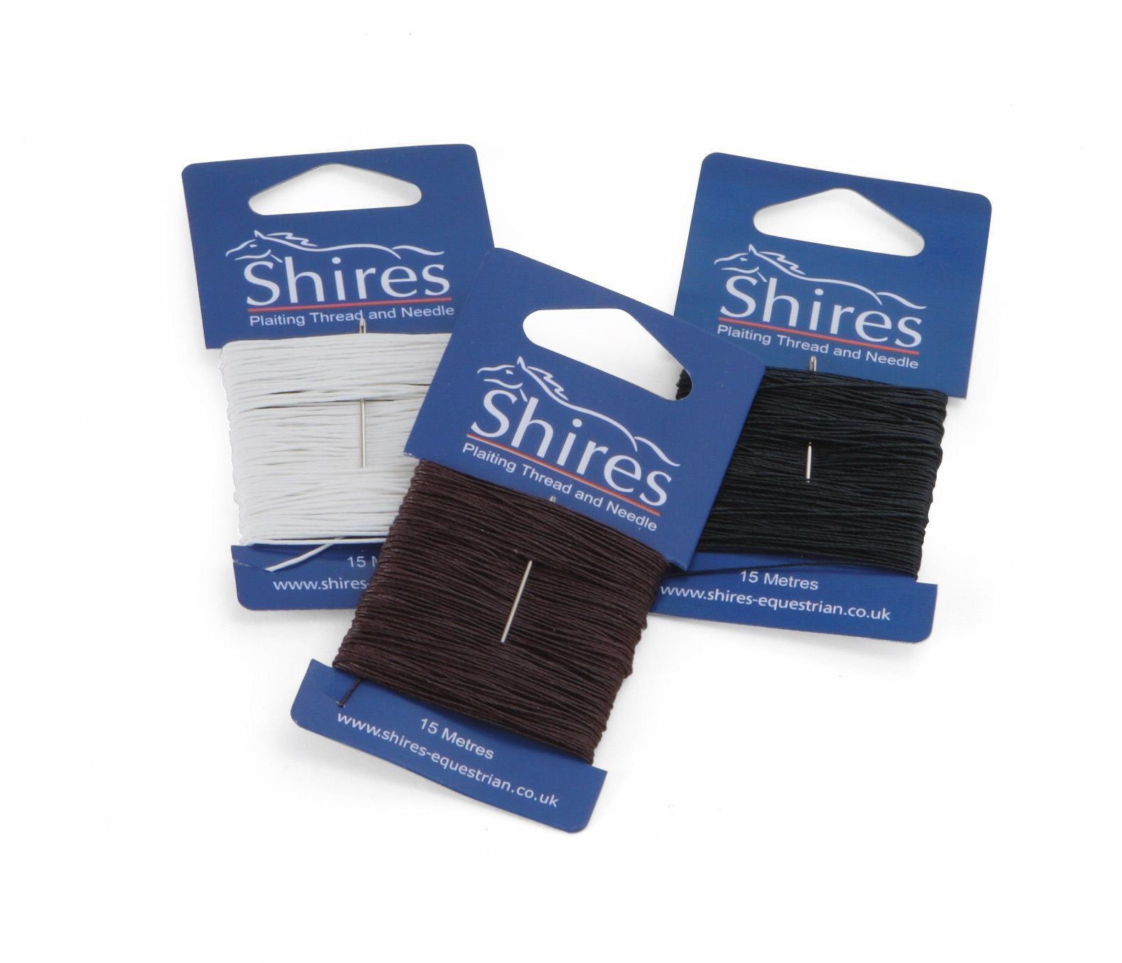 Shires EZI-GROOM Letityskuminauhat, Valkoinen