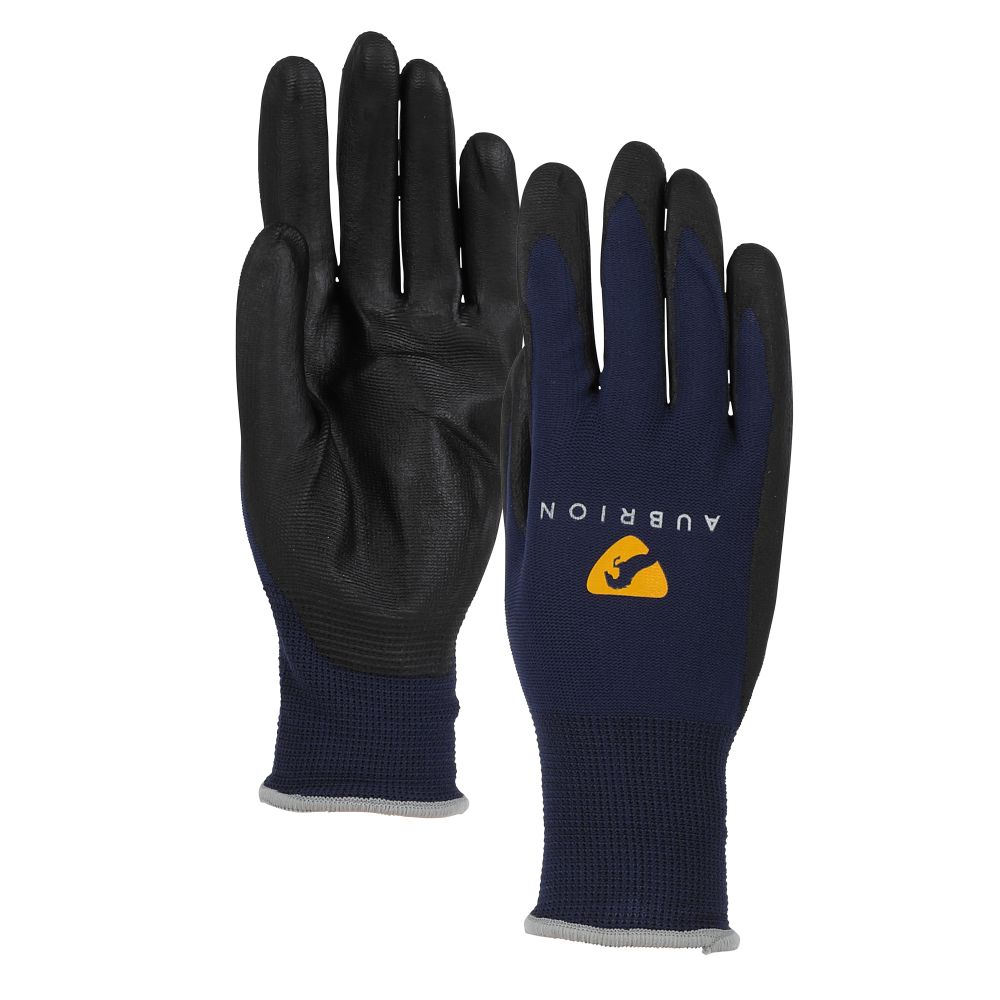 Shires Aubrion Stallhandskar - Navy , L
