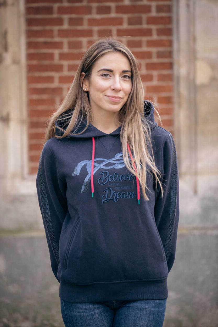 Penelope Topty Hoodie Navy 12-14 år